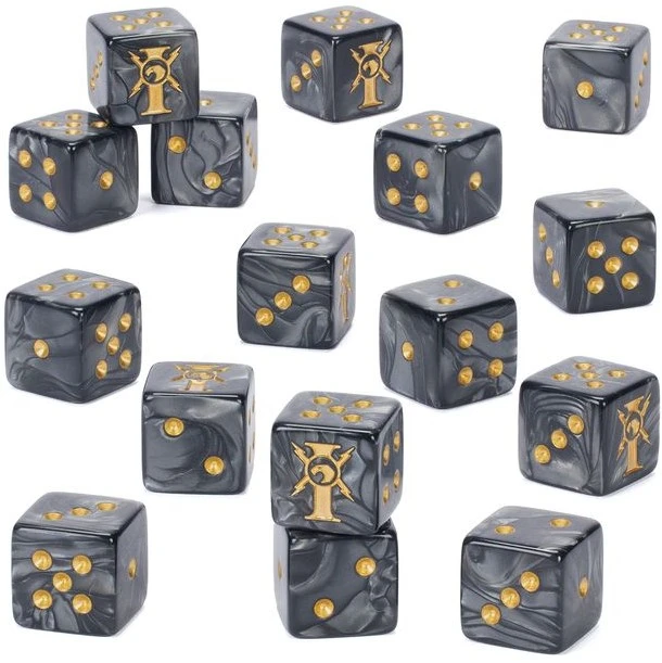 Games Workshop Warhammer 40,000 - Adeptus Custodes Dice