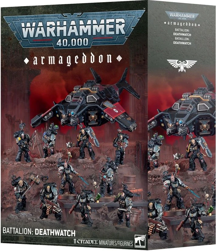 Games Workshop Warhammer 40,000 Deathwatch Kill Team su Corvus Blackstar rinkiniu