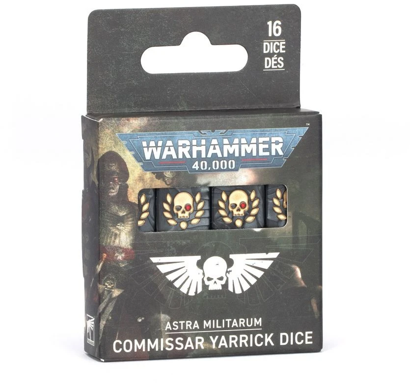 Games Workshop Warhammer 40,000 - Astra Militarum: Commissar Yarrick Dice