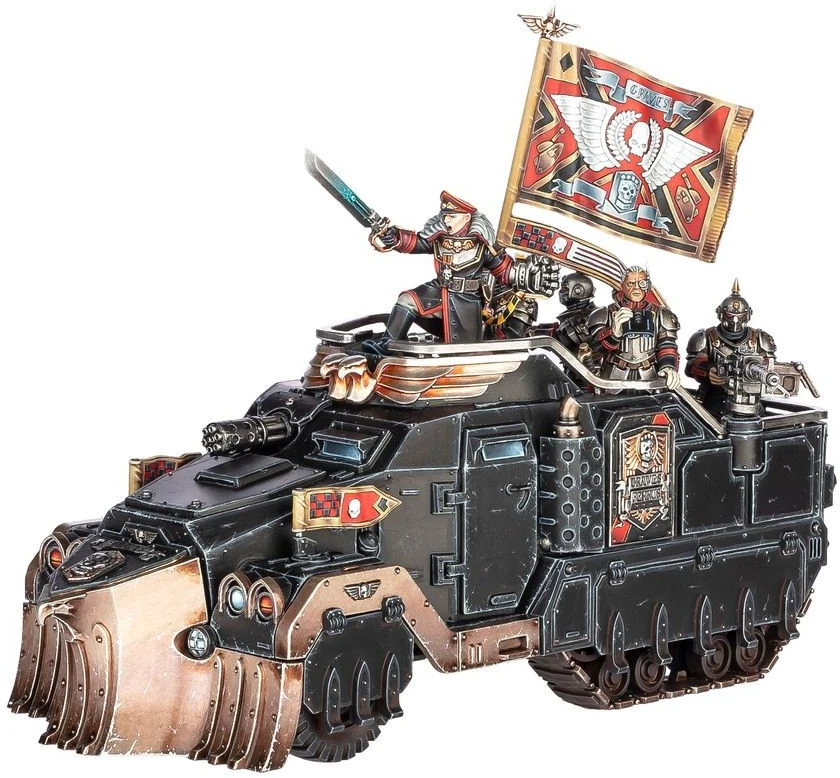 Games Workshop Warhammer 40,000 Astra Militarum Commissar Graves miniatiūrų rinkinys