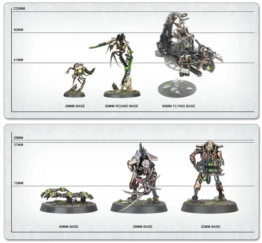 Games Workshop Warhammer 40,000 Necronų Battleforce rinkinys – 37 miniatiūros
