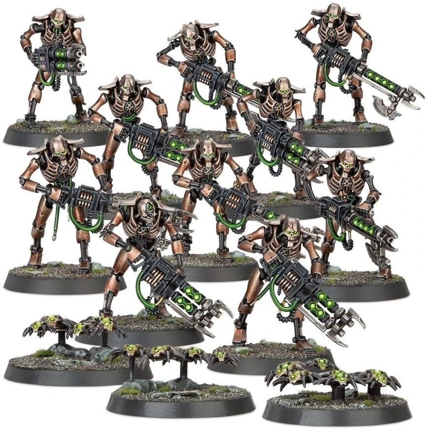 Games Workshop Warhammer 40,000 Necronų Battleforce rinkinys – 37 miniatiūros
