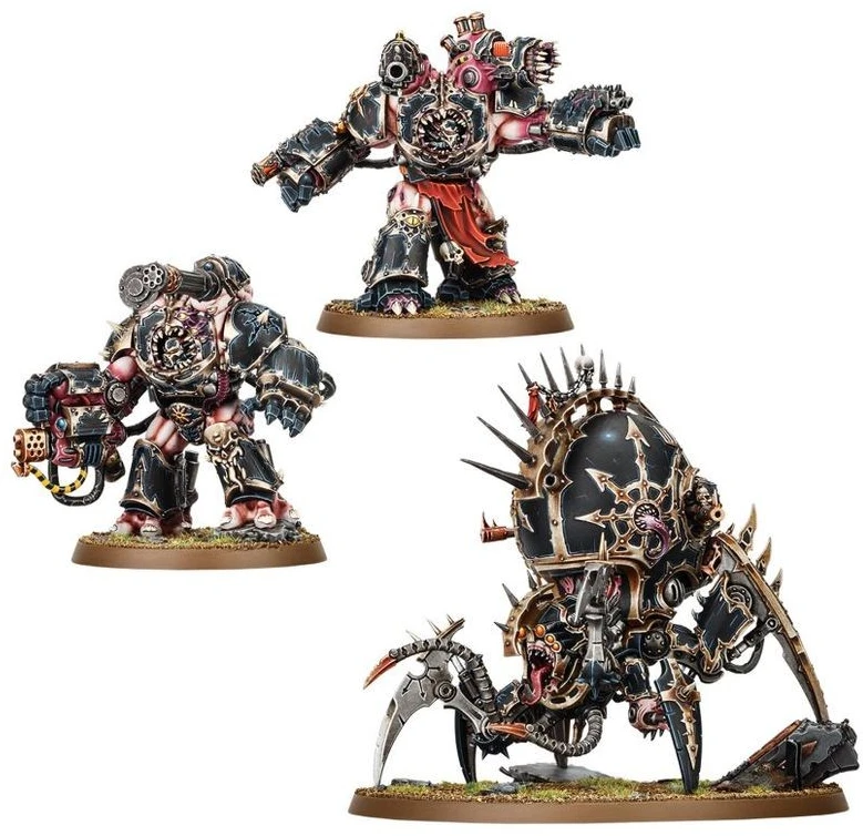 Games Workshop Warhammer 40,000 Chaos Space Marines Warband Battleforce miniatiūrų rinkinys