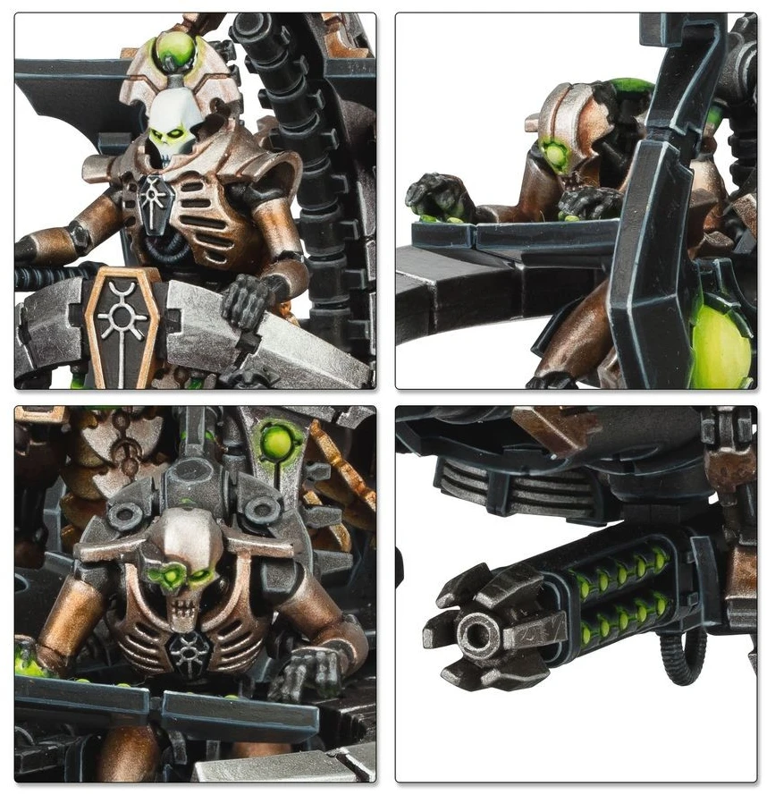 Games Workshop Warhammer 40,000 Necronų Battleforce rinkinys – 37 miniatiūros