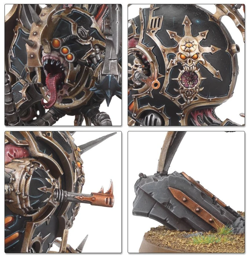 Games Workshop Warhammer 40,000 Chaos Space Marines Warband Battleforce miniatiūrų rinkinys