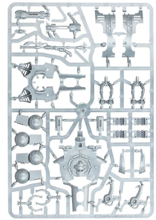 Games Workshop Warhammer 40,000 Necronų Battleforce rinkinys – 37 miniatiūros