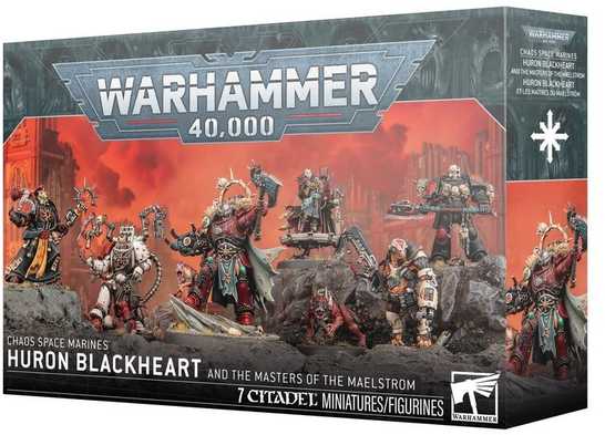 Games Workshop Warhammer 40,000 - Chaos Space Marines: Huron Blackheart and the Masters of the Maelstrom