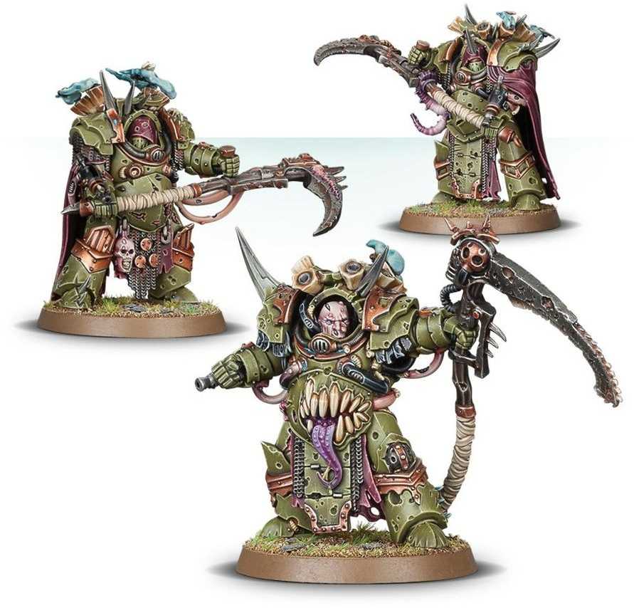 Games Workshop Warhammer 40,000 - Death Guard: Deathshroud Terminators
