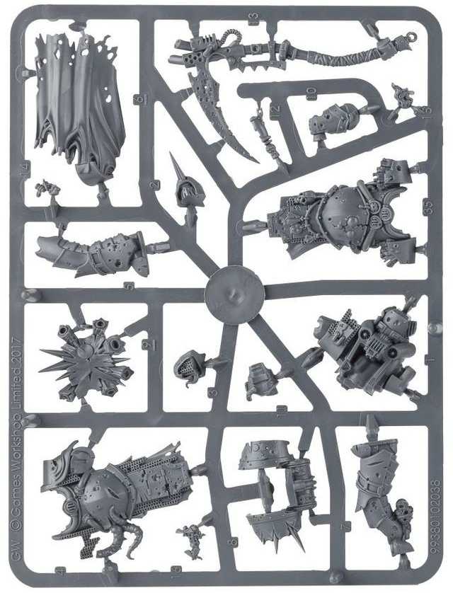 Games Workshop Warhammer 40,000 - Death Guard: Deathshroud Terminators