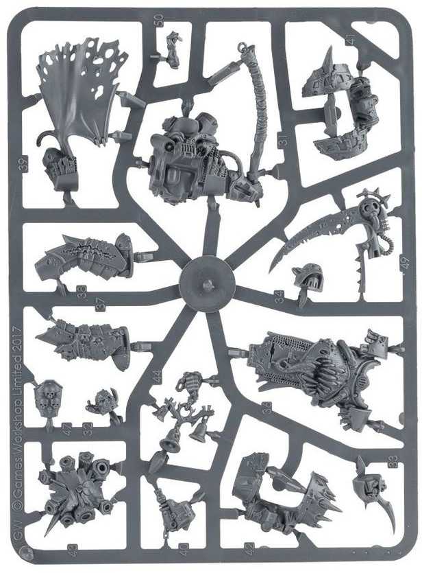 Games Workshop Warhammer 40,000 - Death Guard: Deathshroud Terminators