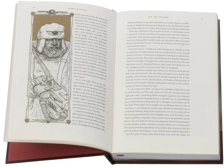 Games Workshop Warhammer 40,000 - For the Emperor – Illustrated and Annotated Edition (Hardback)