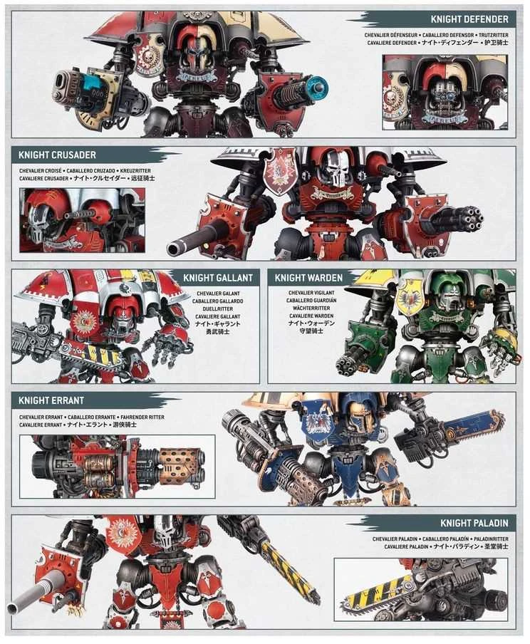Games Workshop Warhammer 40,000 - Imperial Knights: Knight Questoris
