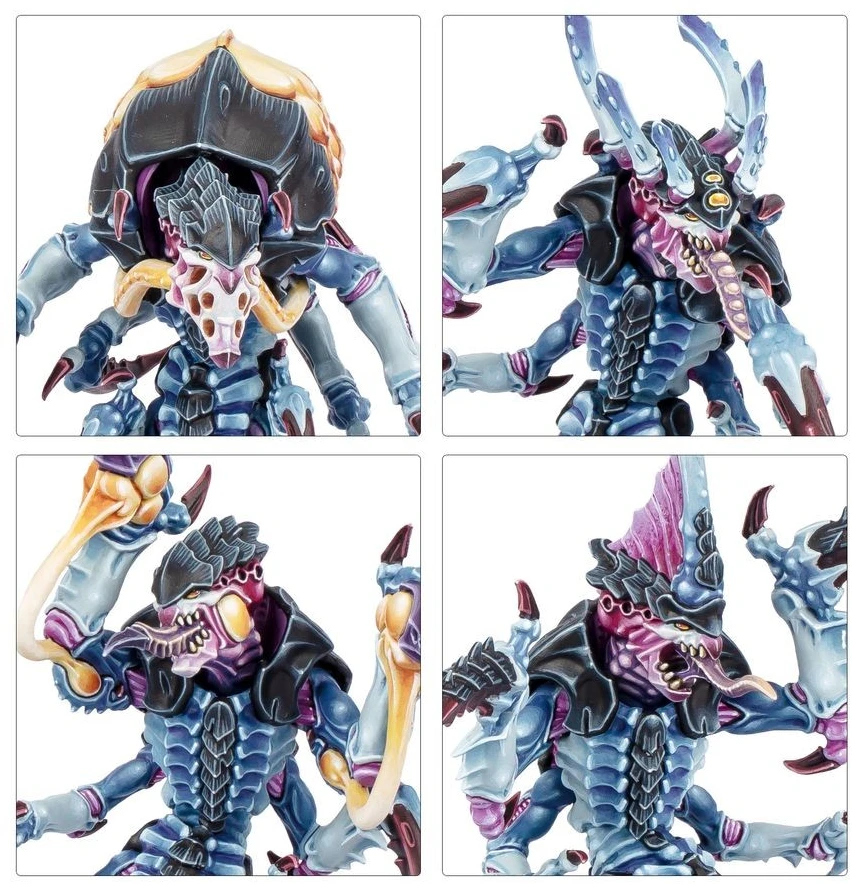 Games Workshop Warhammer 40,000 Kill Team: Raveners tiranidų rinktinė (5 miniatiūros)