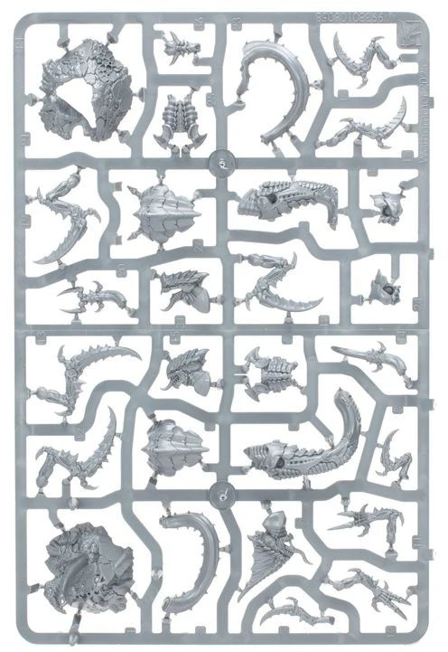 Games Workshop Warhammer 40,000 Kill Team: Raveners tiranidų rinktinė (5 miniatiūros)