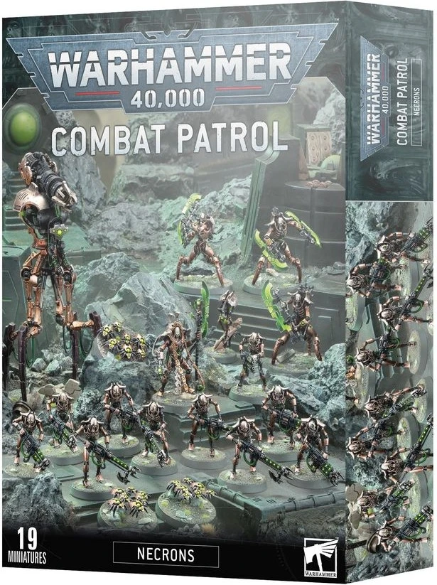 Games Workshop Warhammer 40,000 Combat Patrol: Necronai miniatiūrų rinkinys