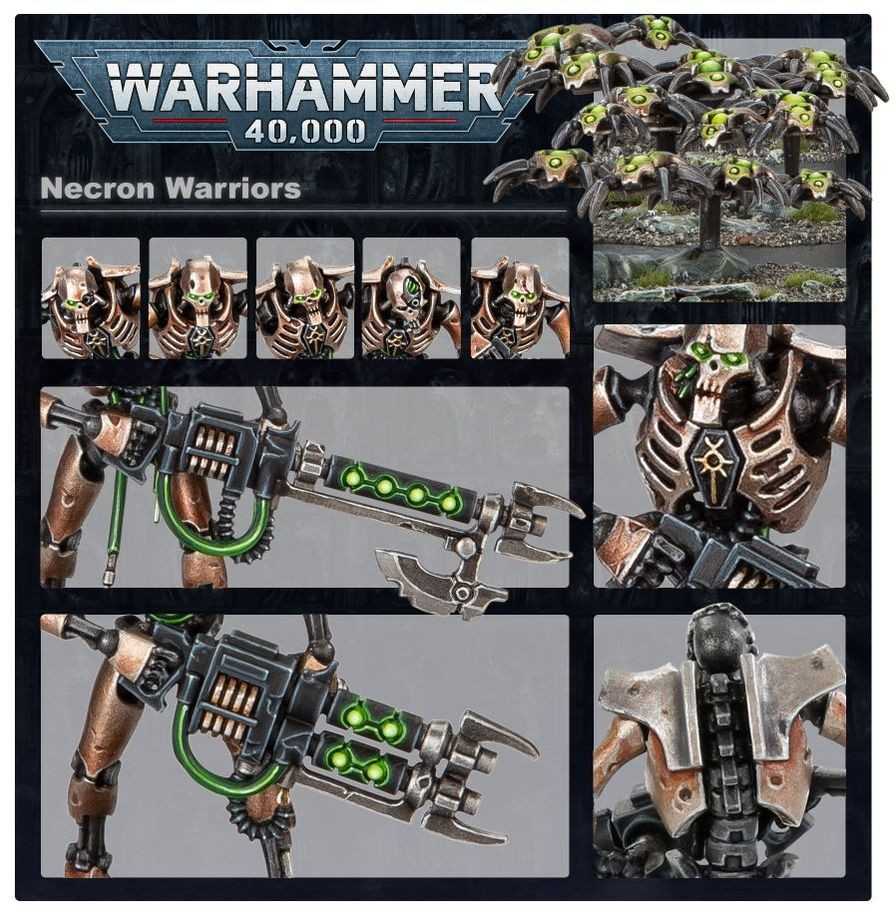 Games Workshop Warhammer 40,000 - Necrons: Necron Warriors