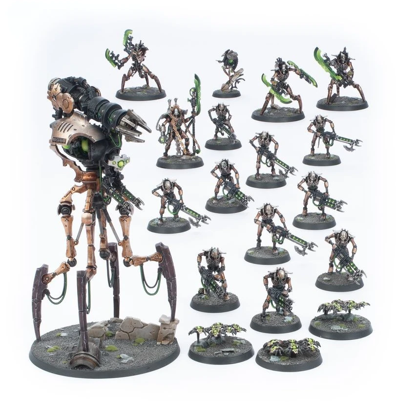 Games Workshop Warhammer 40,000 Combat Patrol: Necronai miniatiūrų rinkinys