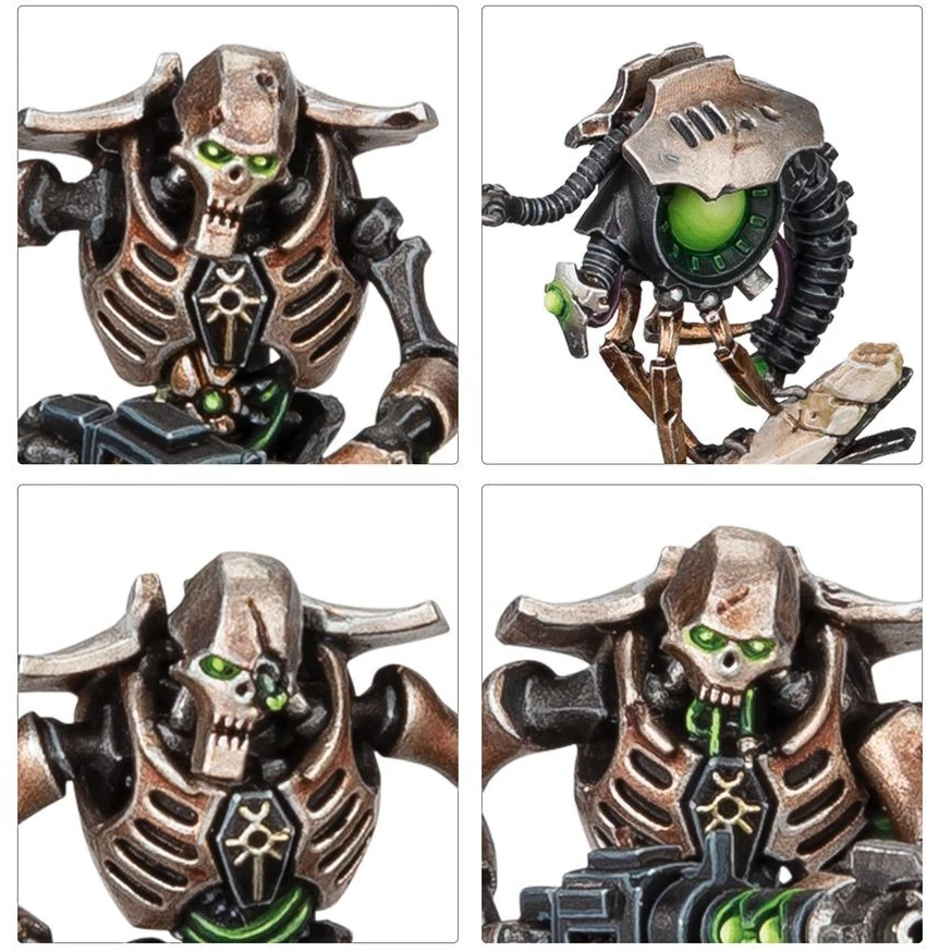 Games Workshop Warhammer 40,000 Combat Patrol: Necronai miniatiūrų rinkinys