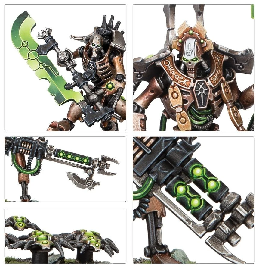 Games Workshop Warhammer 40,000 Combat Patrol: Necronai miniatiūrų rinkinys