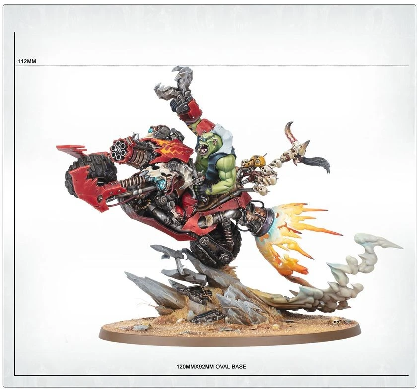 Games Workshop Warhammer 40,000 - Orks: Wazdakka Gutsmek