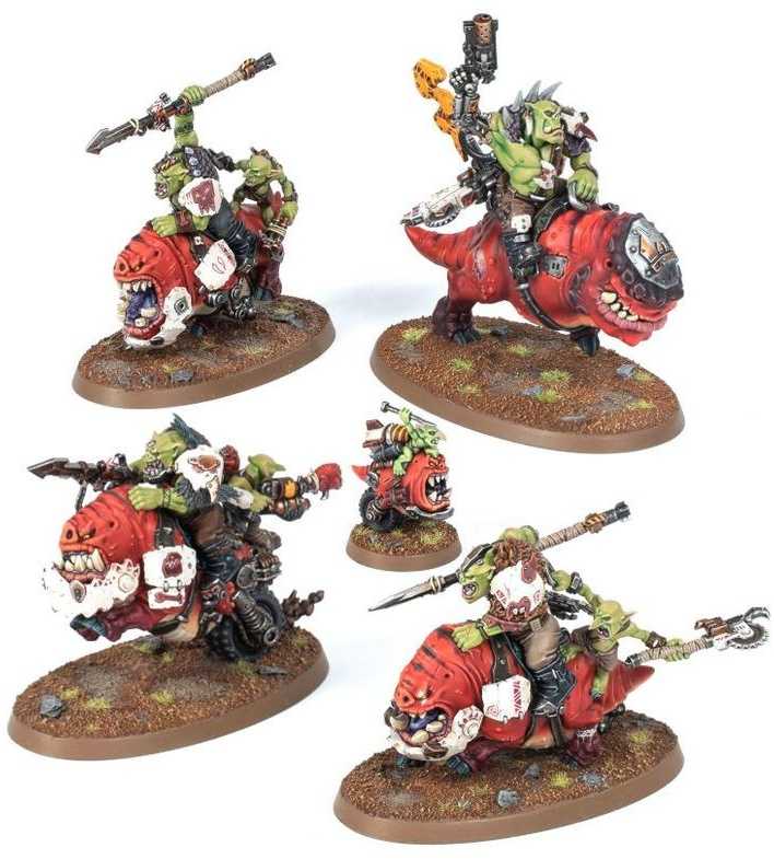 Games Workshop Warhammer 40,000 - Orks: Squighog Boyz