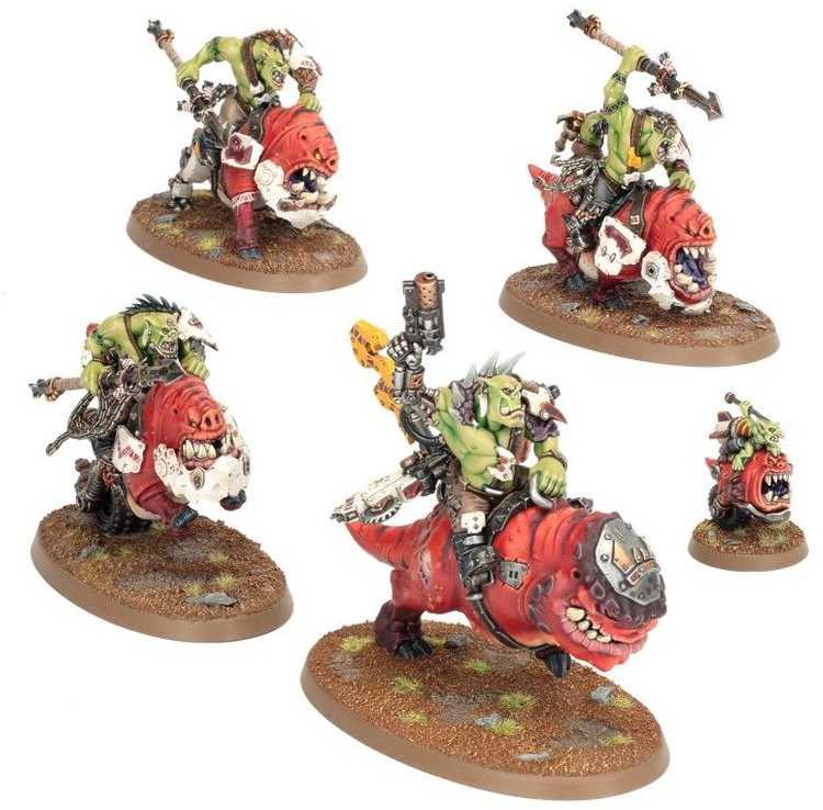 Games Workshop Warhammer 40,000 - Orks: Squighog Boyz