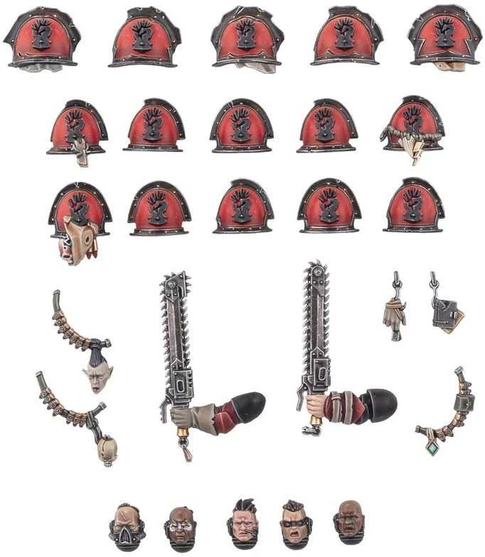 „Games Workshop Warhammer 40,000“ – Raudona Corsairs Battleforce: Lords of the Maelstrom