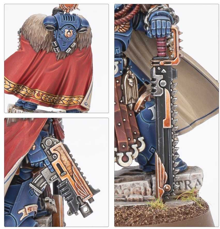 Games Workshop Warhammer 40,000 - Space Marines: Captain Titus and The Wardens of Ultramar