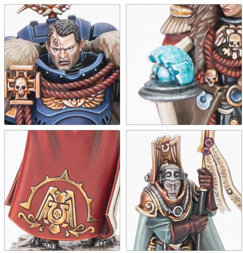 Games Workshop Warhammer 40,000 - Space Marines: Captain Titus and The Wardens of Ultramar