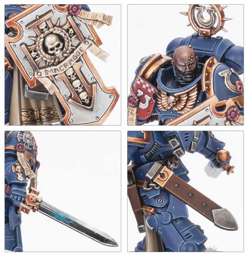 Games Workshop Warhammer 40,000 - Space Marines: Captain Titus and The Wardens of Ultramar