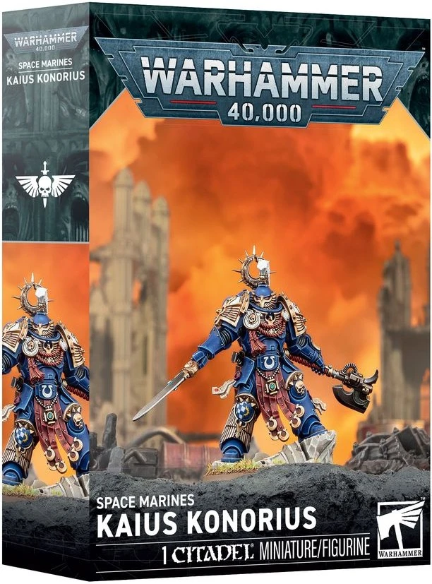 Games Workshop Warhammer 40,000 Space Marines miniatūra Kaius Konorius 55-77