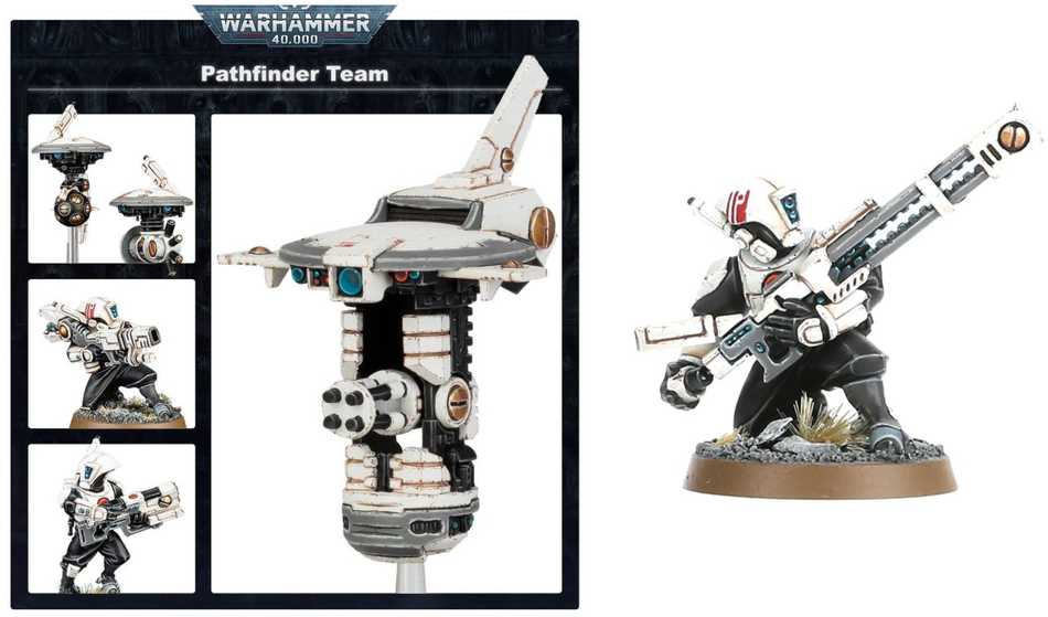 Games Workshop Warhammer 40,000 - T'au Empire: Pathfinder Team