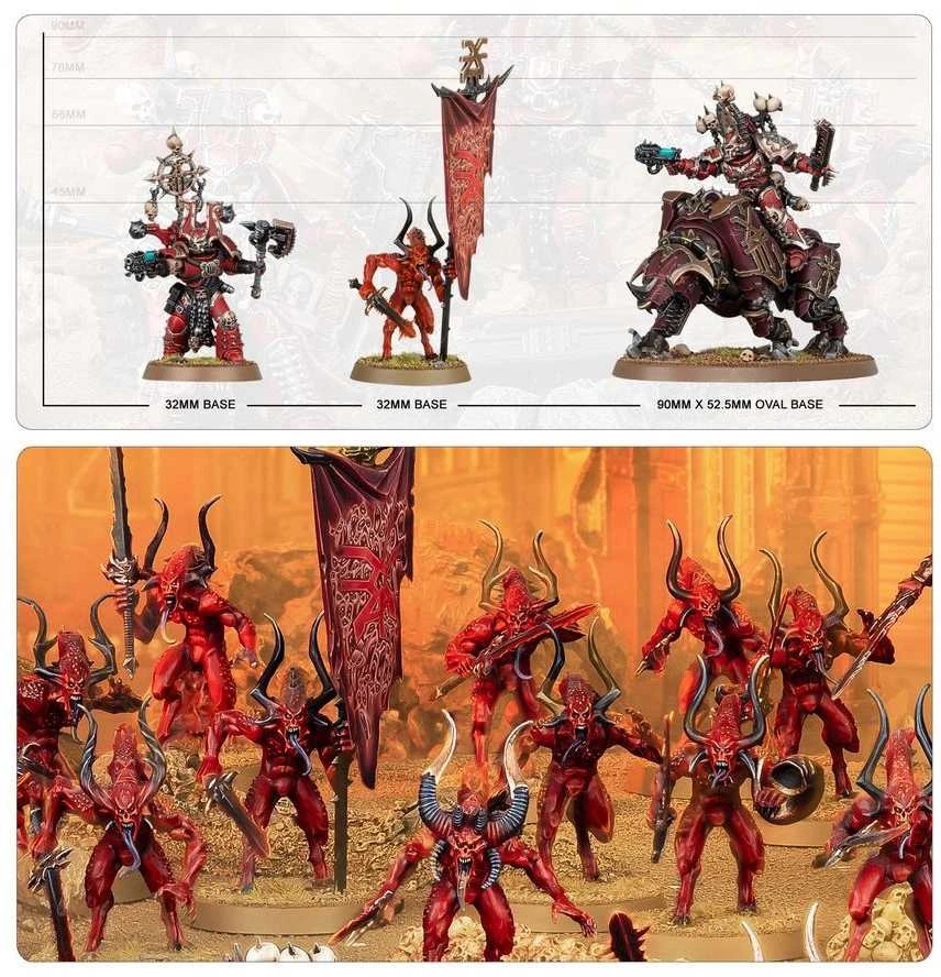 „Games Workshop Warhammer 40,000“ – „World Eaters Battleforce: Khorne Daemonkin“