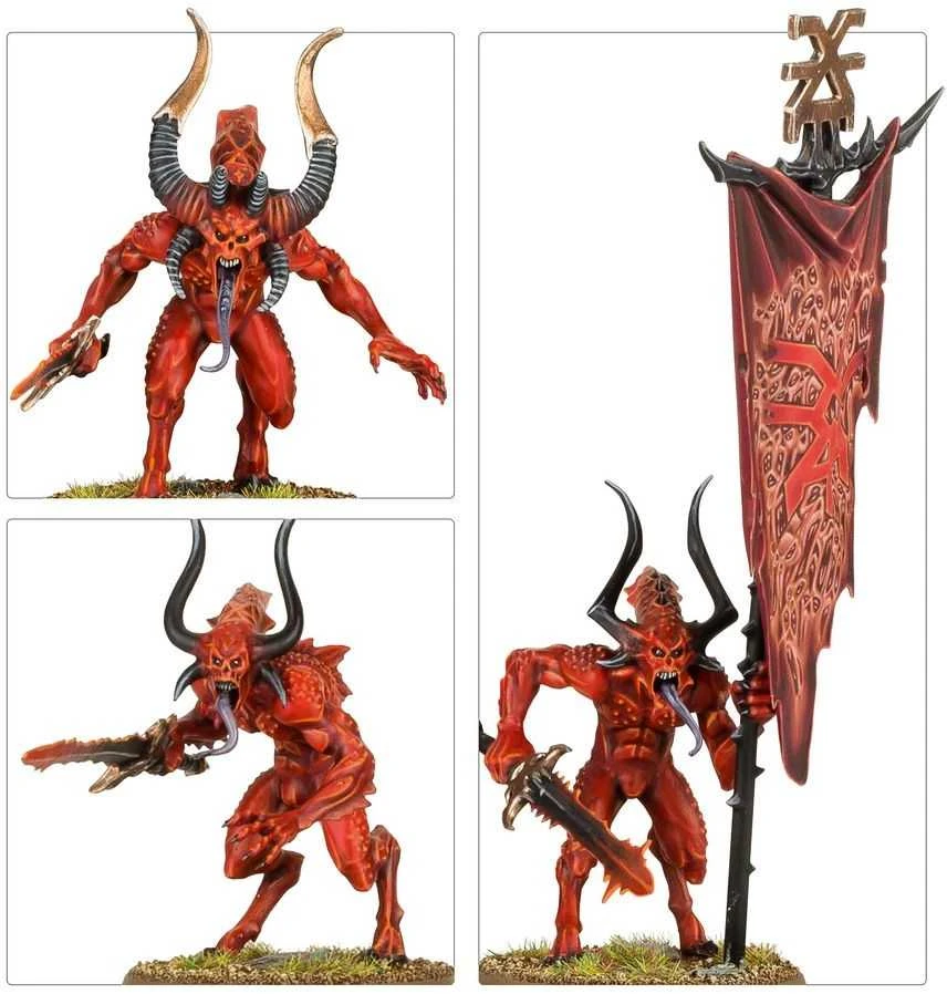 „Games Workshop Warhammer 40,000“ – „World Eaters Battleforce: Khorne Daemonkin“