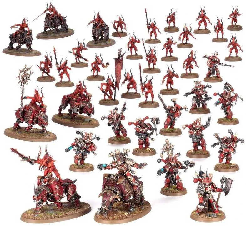 „Games Workshop Warhammer 40,000“ – „World Eaters Battleforce: Khorne Daemonkin“