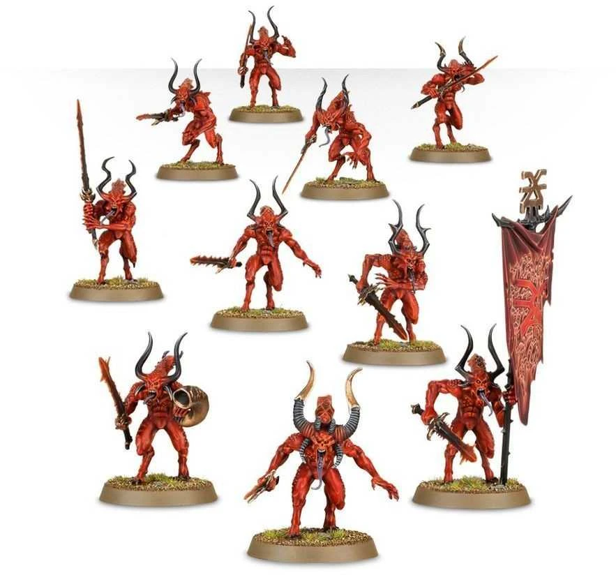 „Games Workshop Warhammer 40,000“ – „World Eaters Battleforce: Khorne Daemonkin“