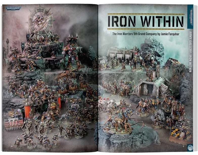 Games Workshop Warhammer - Baltas DWARF 523 žurnalas