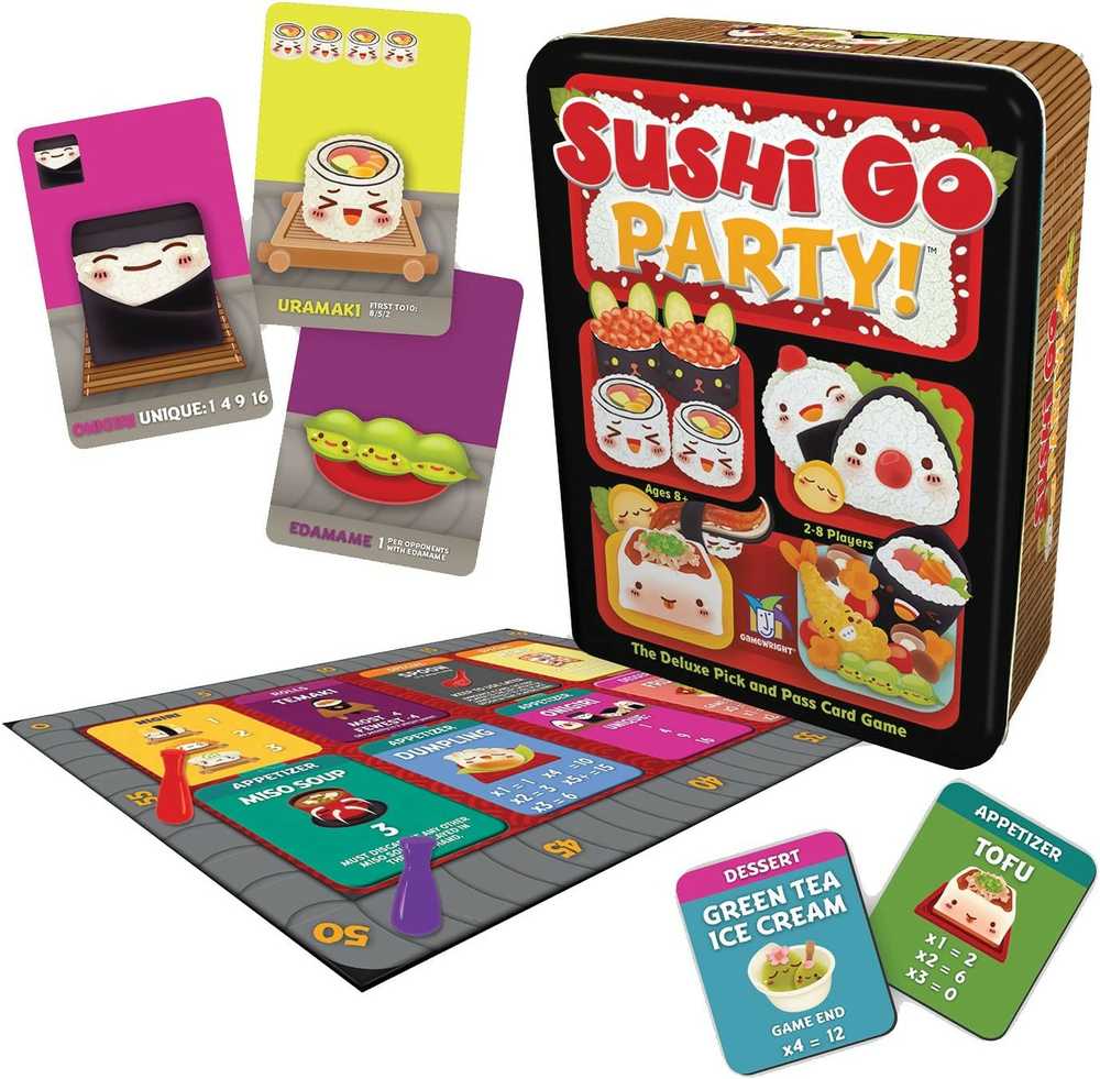 Gamewright Sushi Go Party!