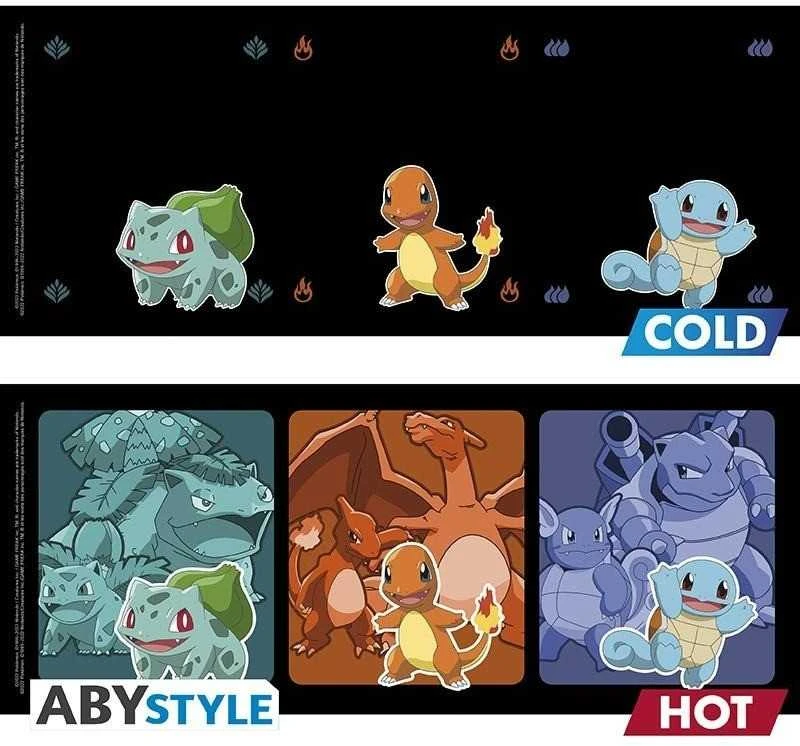 ABYstyle Gb Eye Pokemon Evolve puodelis | Reaguojantis į karštį 320ml
