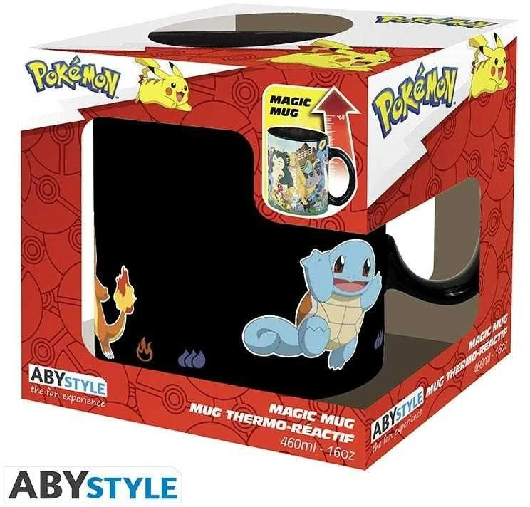 ABYstyle Gb Eye Pokemon Evolve puodelis | Reaguojantis į karštį 320ml