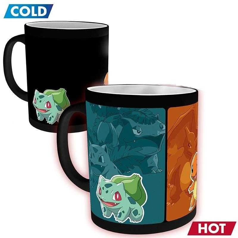 ABYstyle Gb Eye Pokemon Evolve puodelis | Reaguojantis į karštį 320ml