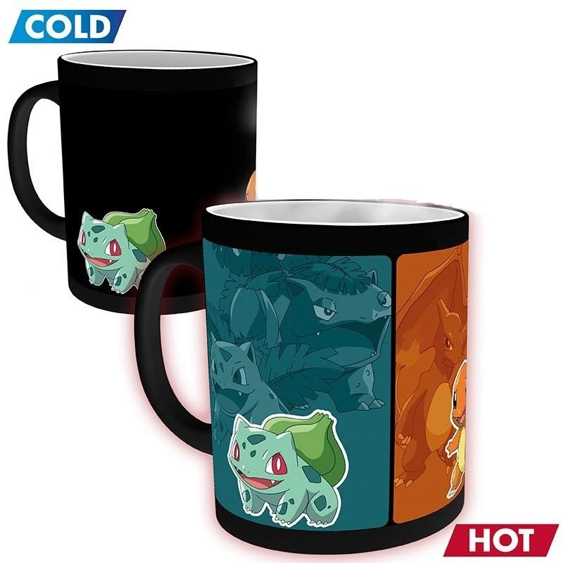 ABYstyle Gb Eye Pokemon Evolve puodelis | Reaguojantis į karštį 320ml