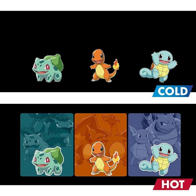 ABYstyle Gb Eye Pokemon Evolve puodelis | Reaguojantis į karštį 320ml
