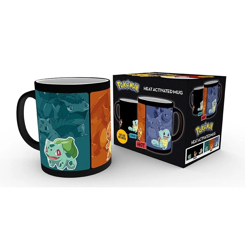 ABYstyle Gb Eye Pokemon Evolve puodelis | Reaguojantis į karštį 320ml