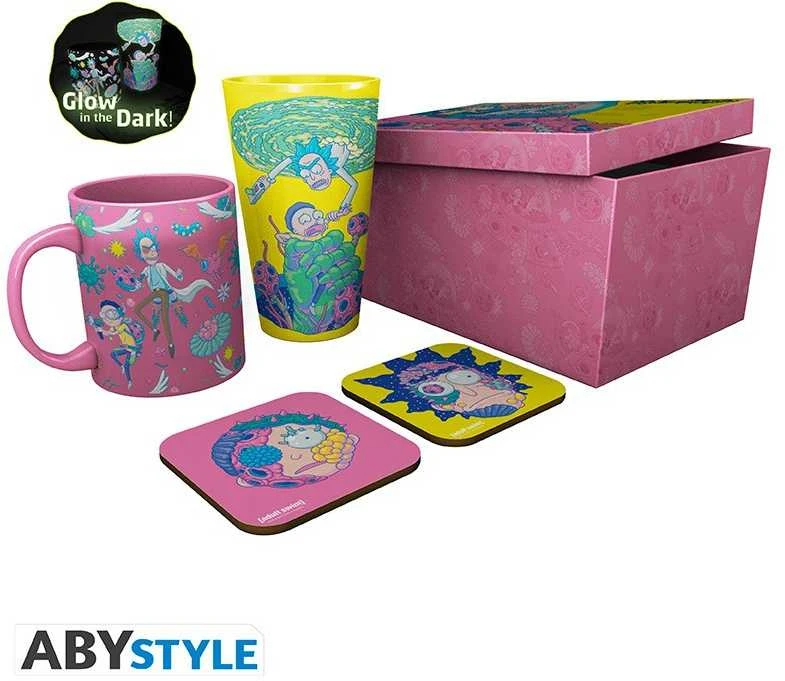 Abysse ABYstyle RICK AND MORTY - Gift Set Rick &amp; Morty - Dovanų Komplektas