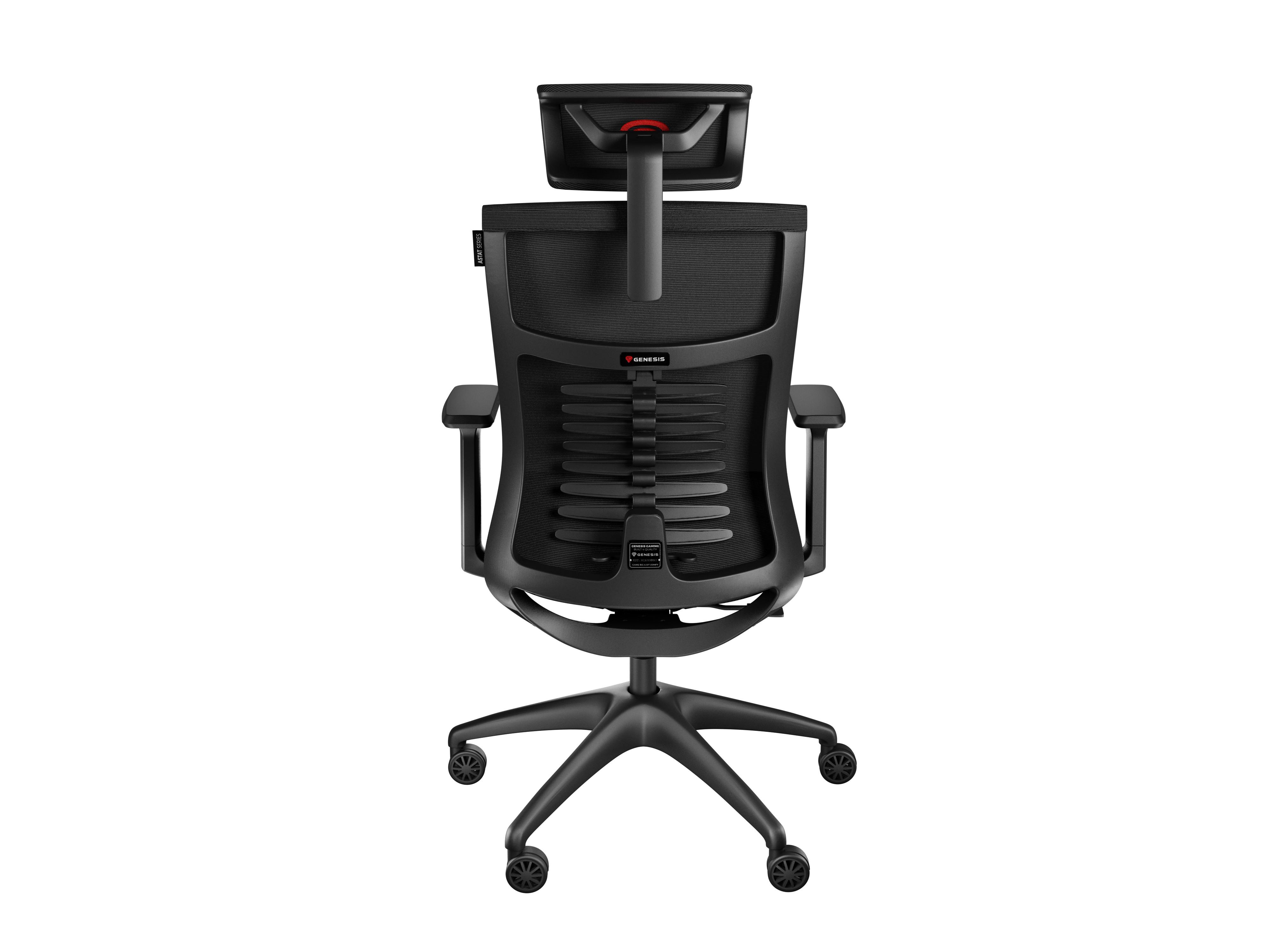 Genesis Ergonomiška žaidimų kėdė Astat 200 G2, Juoda, modelis