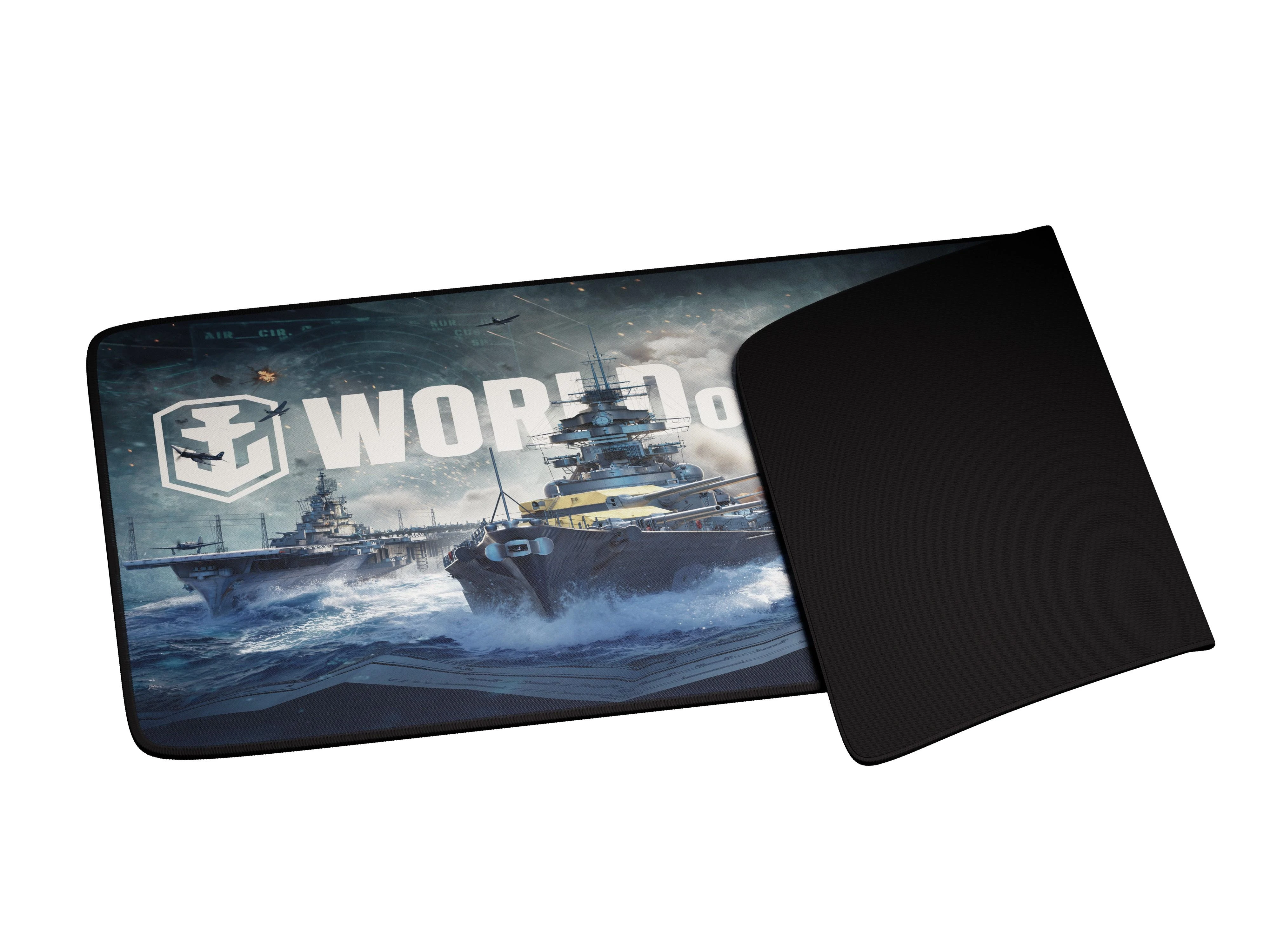 NATEC GENESIS pelės kilimėlis Carbon 500 Maxi World of Warships Armada 900x450mm