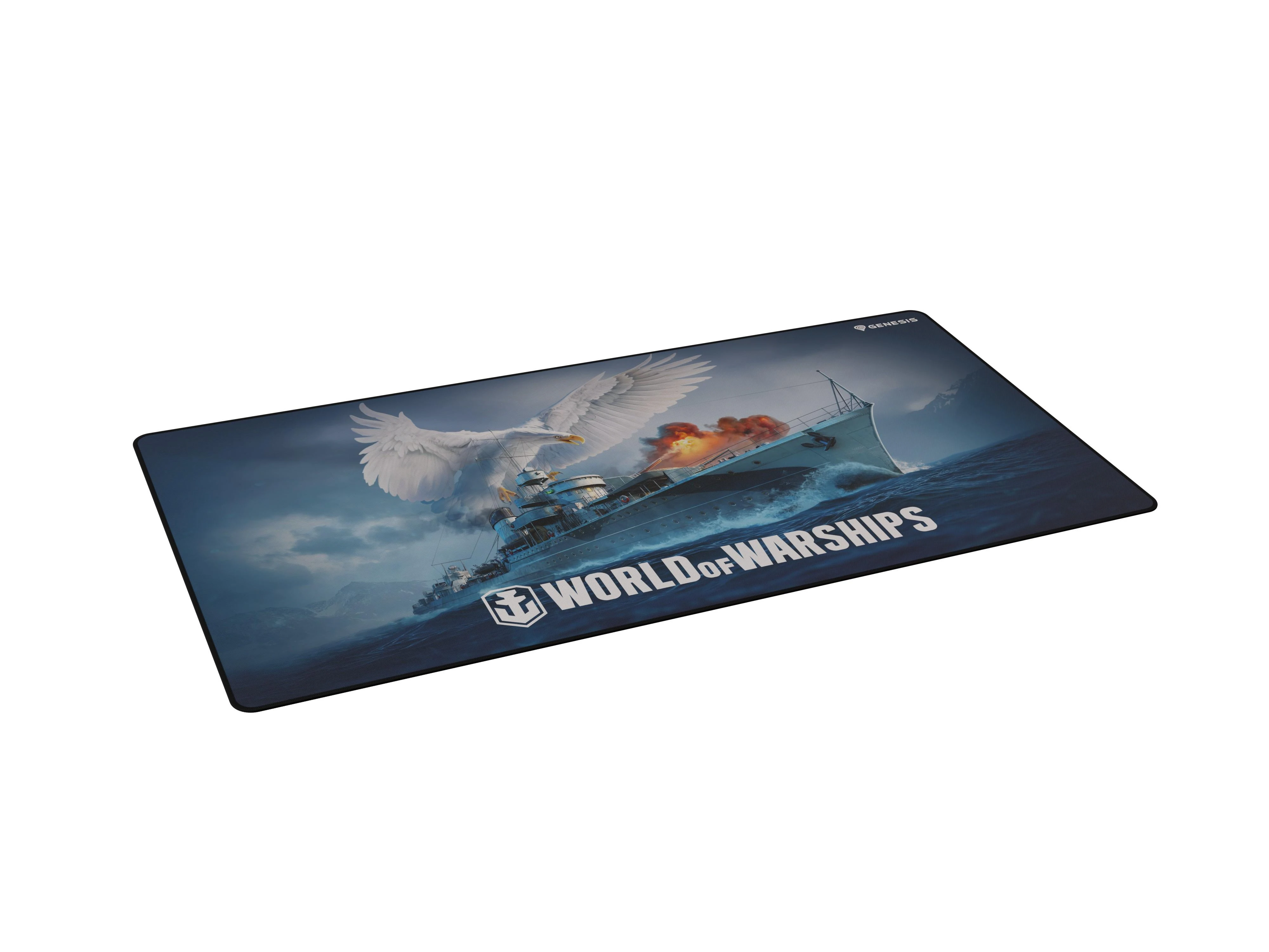 NATEC GENESIS pelės kilimėlis Carbon 500 Maxi World of Warships 900x450mm