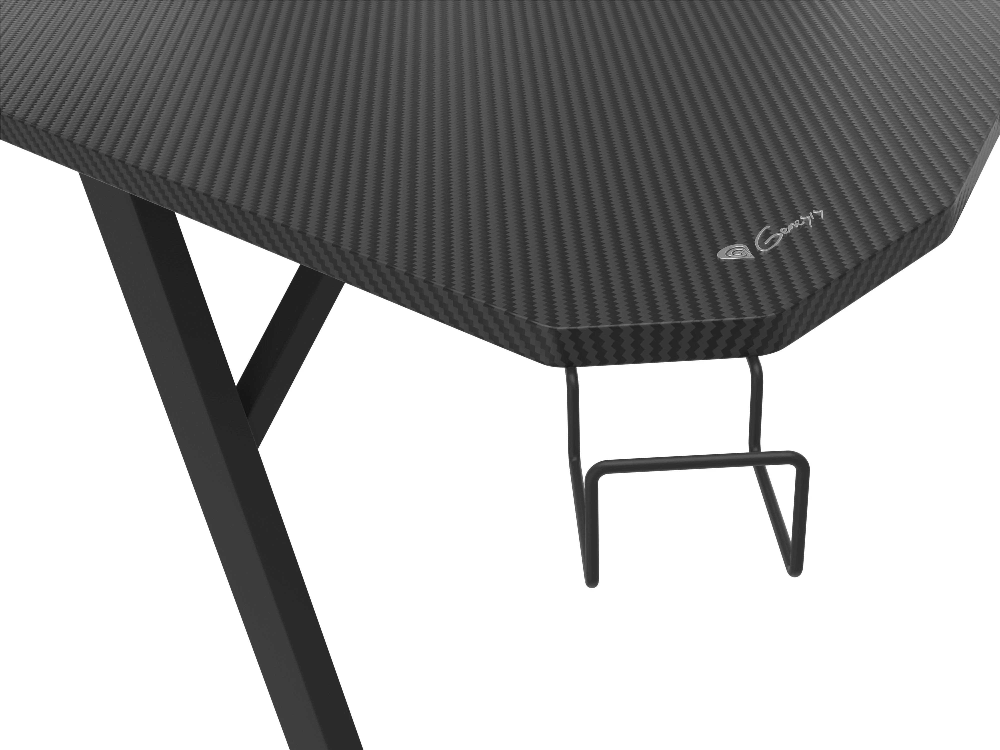 Žaidimų stalas Genesis Holm 510 RGB Gaming Desk, su pašvietimu