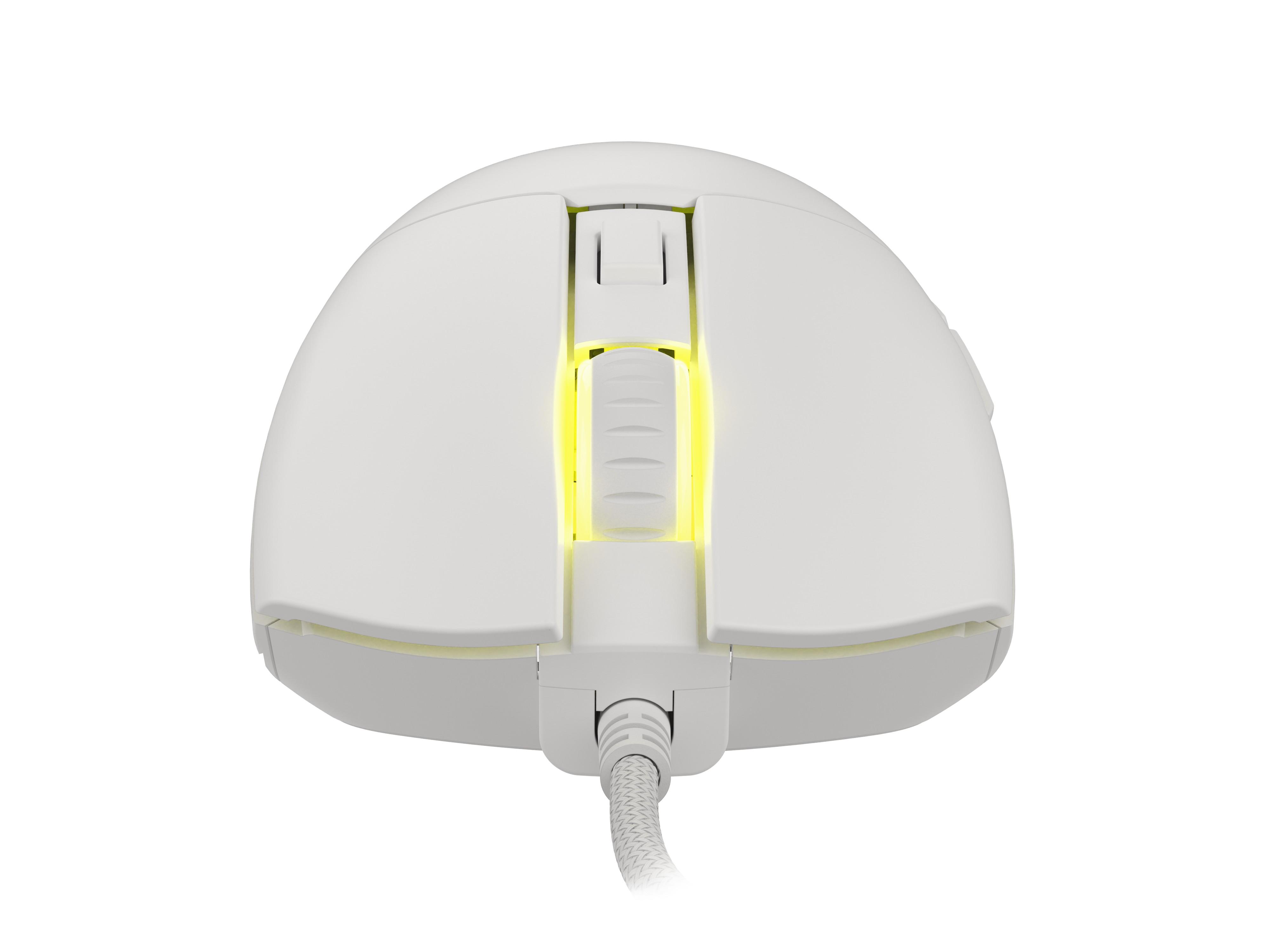Genesis | Ultralight Pelė žaidimams | Krypton 750 | Pelė žaidimams | su laidu | Optinė | USB 2.0 | Baltas | Yes